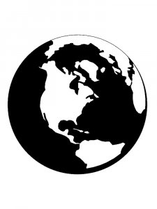 Трафарет Планеты 16