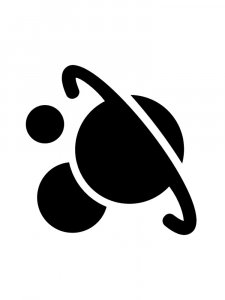 Трафарет Планеты 3