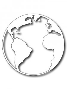 Трафарет Планеты 4