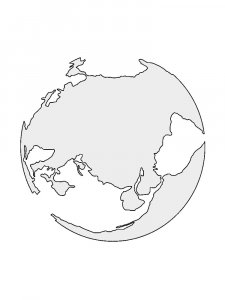 Трафарет Планеты 8