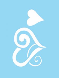 Трафарет Сердца 10