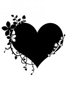 Трафарет Сердца 47