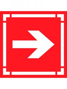 Трафарет Стрелки 3