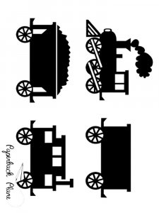 Трафарет Вагона 4