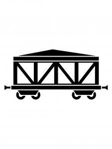 Трафарет Вагона 8