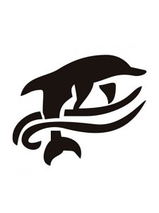 Трафарет Дельфина 11