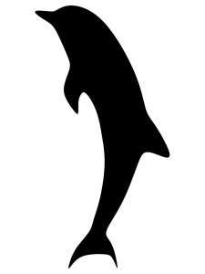Трафарет Дельфина 8