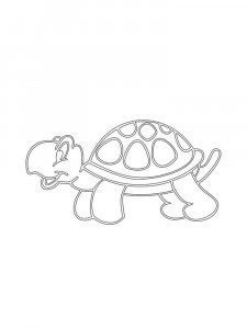 Трафарет Черепахи 6