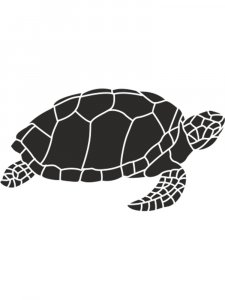 Трафарет Диких Животных 10