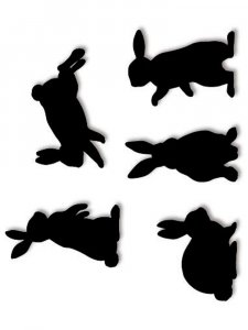 Трафарет Диких Животных 14