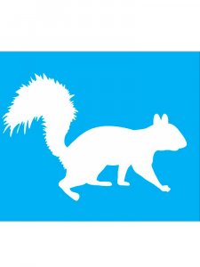 Трафарет Диких Животных 25