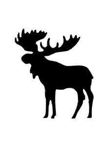 Трафарет Диких Животных 27