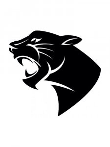 Трафарет Диких Животных 28