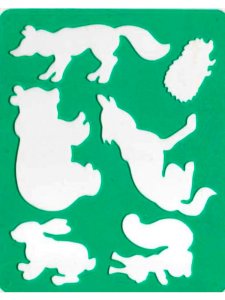 Трафарет Диких Животных 29