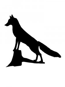 Трафарет Диких Животных 31