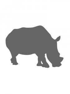 Трафарет Диких Животных 39