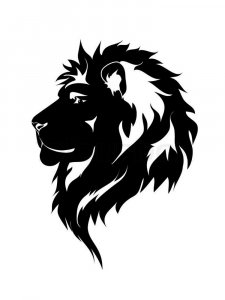 Трафарет Диких Животных 9