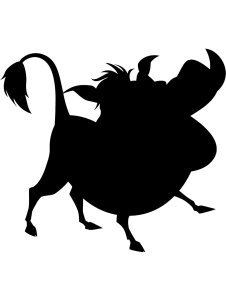 Трафарет Кабана 11