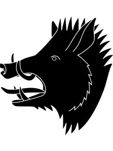 Трафарет Кабана 15