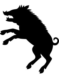 Трафарет Кабана 7