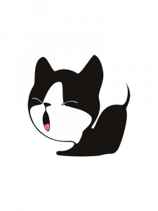 Трафарет Котят 3