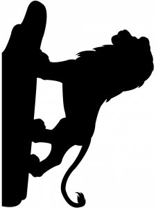 Трафарет Льва 14