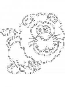Трафарет Льва 2