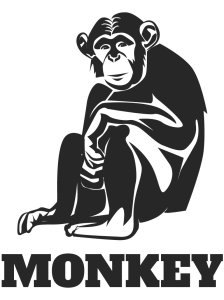 Трафарет Обезьяны 13