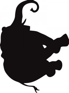 Трафарет Слона 3