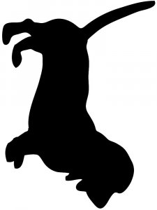 Трафарет Собаки 11