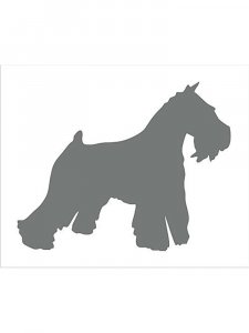 Трафарет Собаки 17