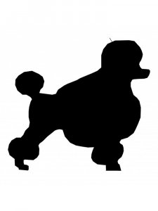 Трафарет Собаки 18