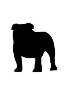 Трафарет Собаки 24