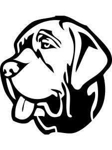 Трафарет Собаки 31