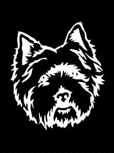 Трафарет Собаки 34