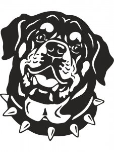 Трафарет Собаки 35