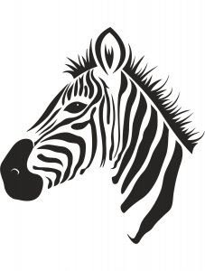 Trafarety Zebra 12